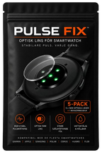 Optiska sensorlinser för pulsregistrering Pulse Fix 5-pack för stabil pulsregistrering